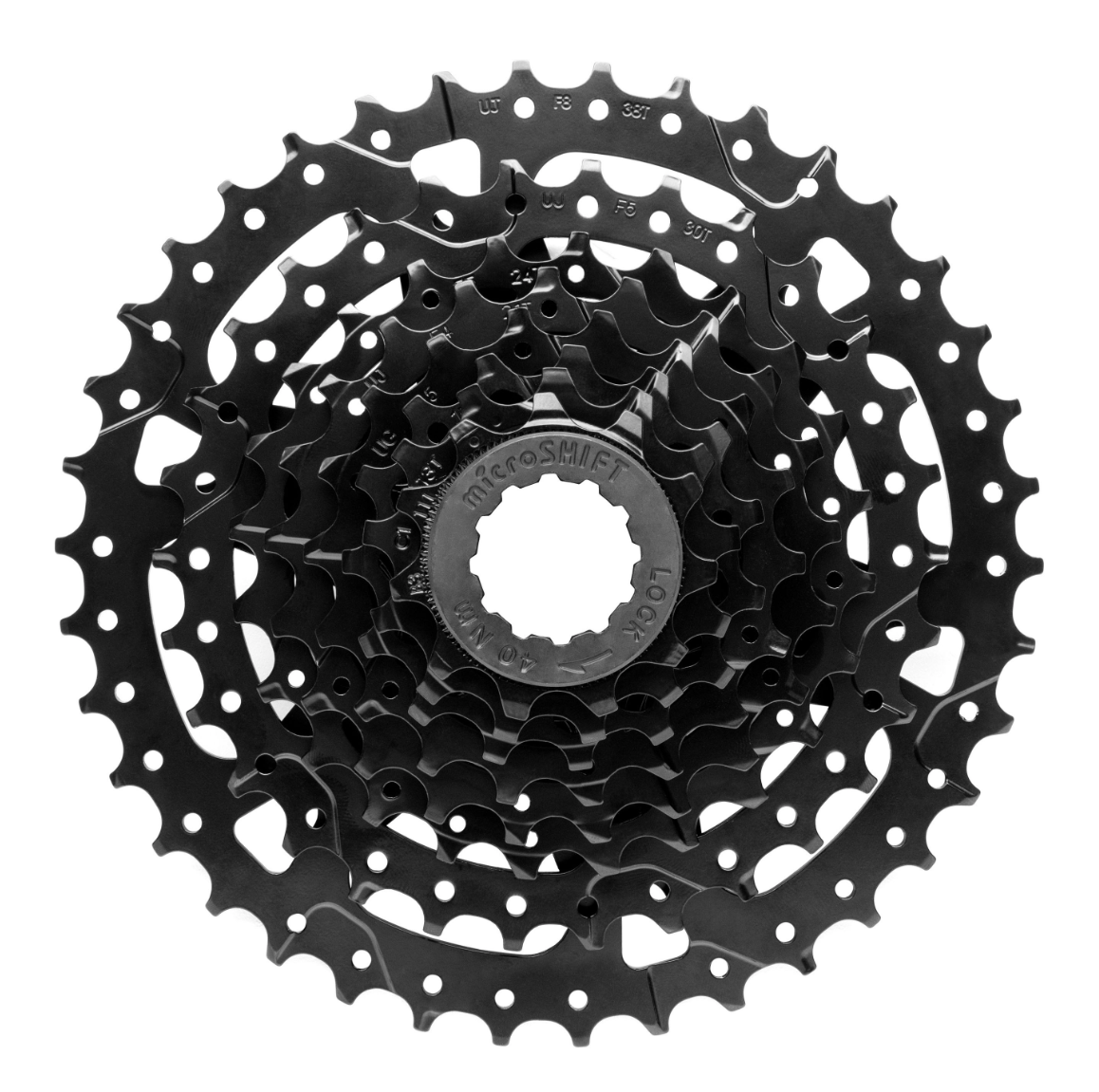Microshift Acolyte - Kassette 8 gear 11-38 tands - Til Microshift Acolyte gear system