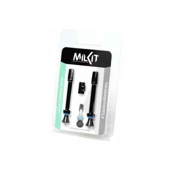 Milkit Tubeless Ventiler Sæt af 2 stk. 35mm