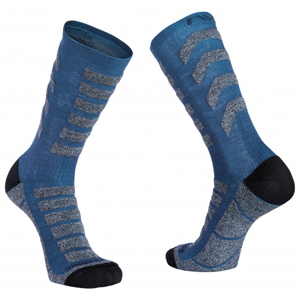 Northwave Husky Ceramic High cykelstrømper blå (Størrelse: Medium)