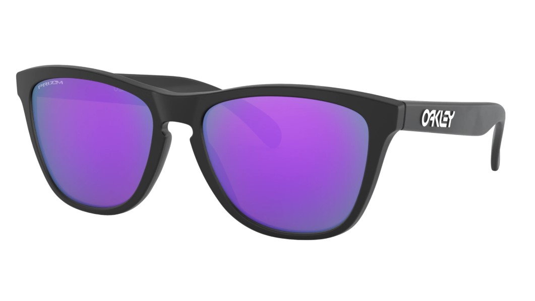 Solbriller Oakley Frogskins - black/Prizm Violet