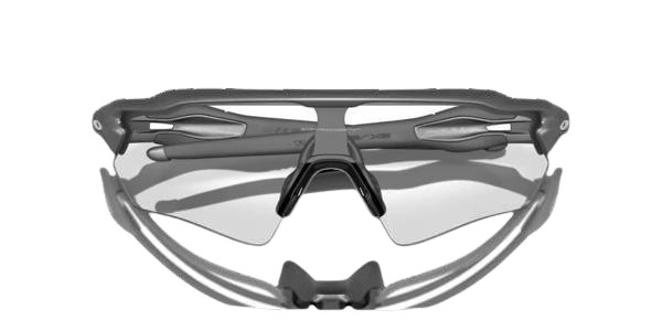 Oakley Radar ev s path - Cykelbriller - Clear to black iridium photochromic - Steel