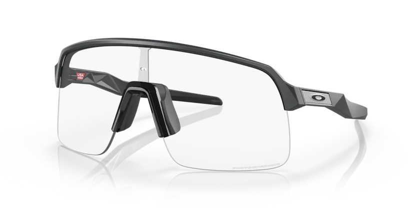 Oakley Sutro Lite, Voksen, Unisex, Skjold, Halvkant, Sort, Sort