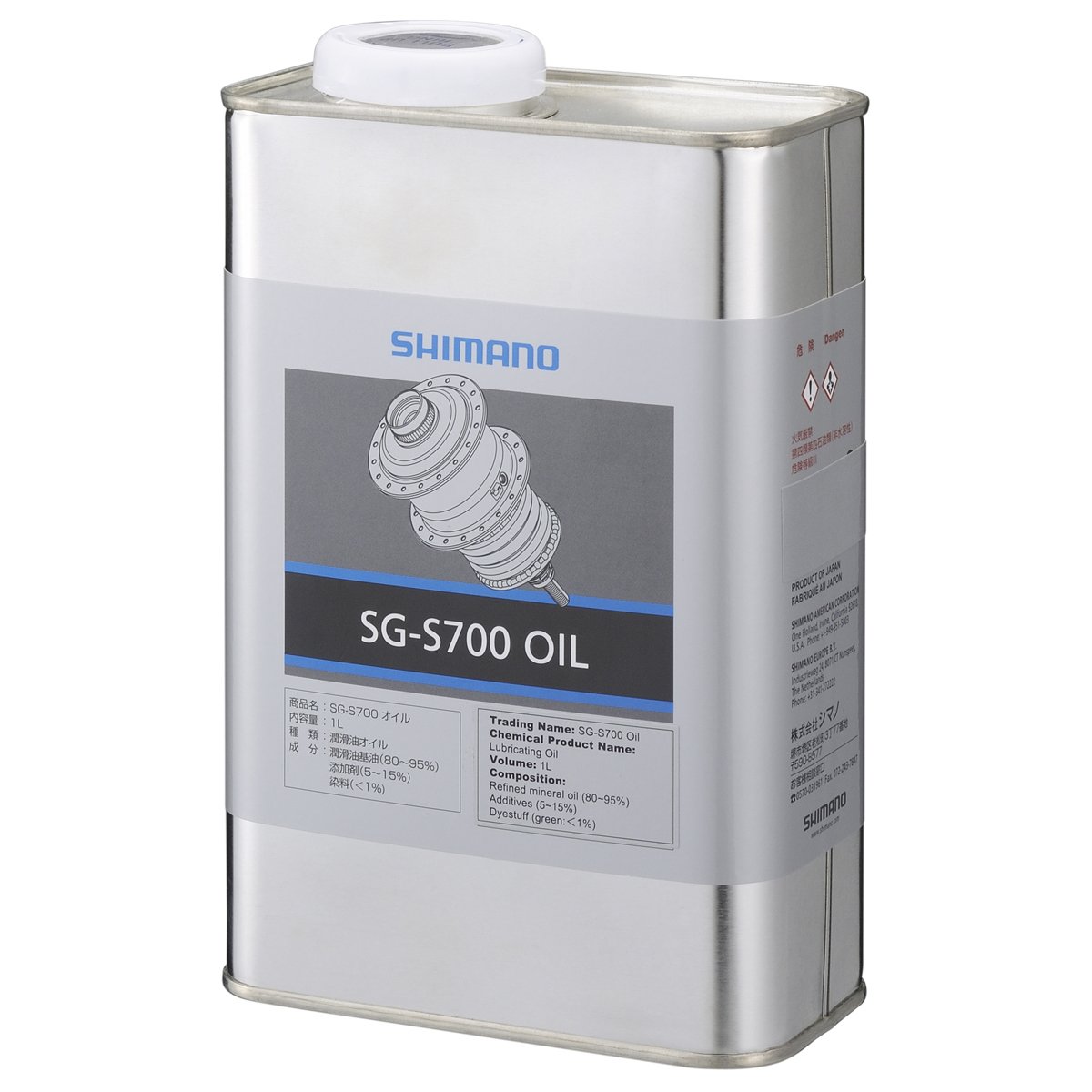 Shimano olie 1 liter til Alfine gearnav SG-S700