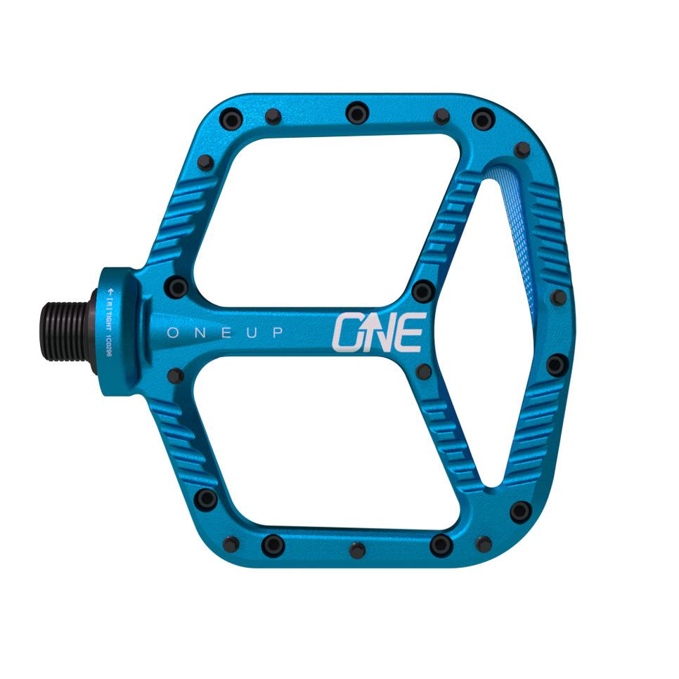 OneUp Aluminium Flats Pedaler Blå