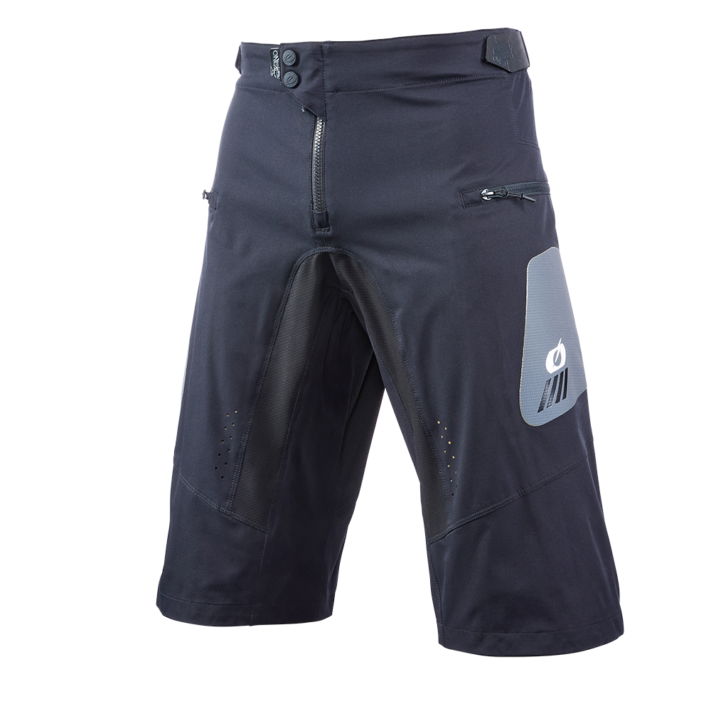 Oneal Element FR MTB Shorts Hybrid Sort / Grå Junior (Størrelse: Small)
