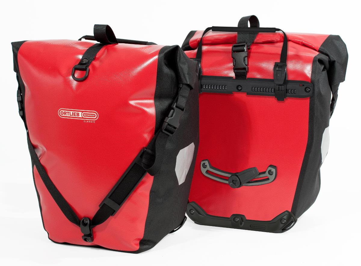 Ortlieb - Back-Roller Classic - Rød/Sort 2 x 20 liter