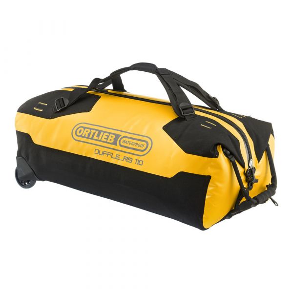 Ortlieb Duffle RS - Rejsetaske m. hjul - Gul/sort - 110 liter