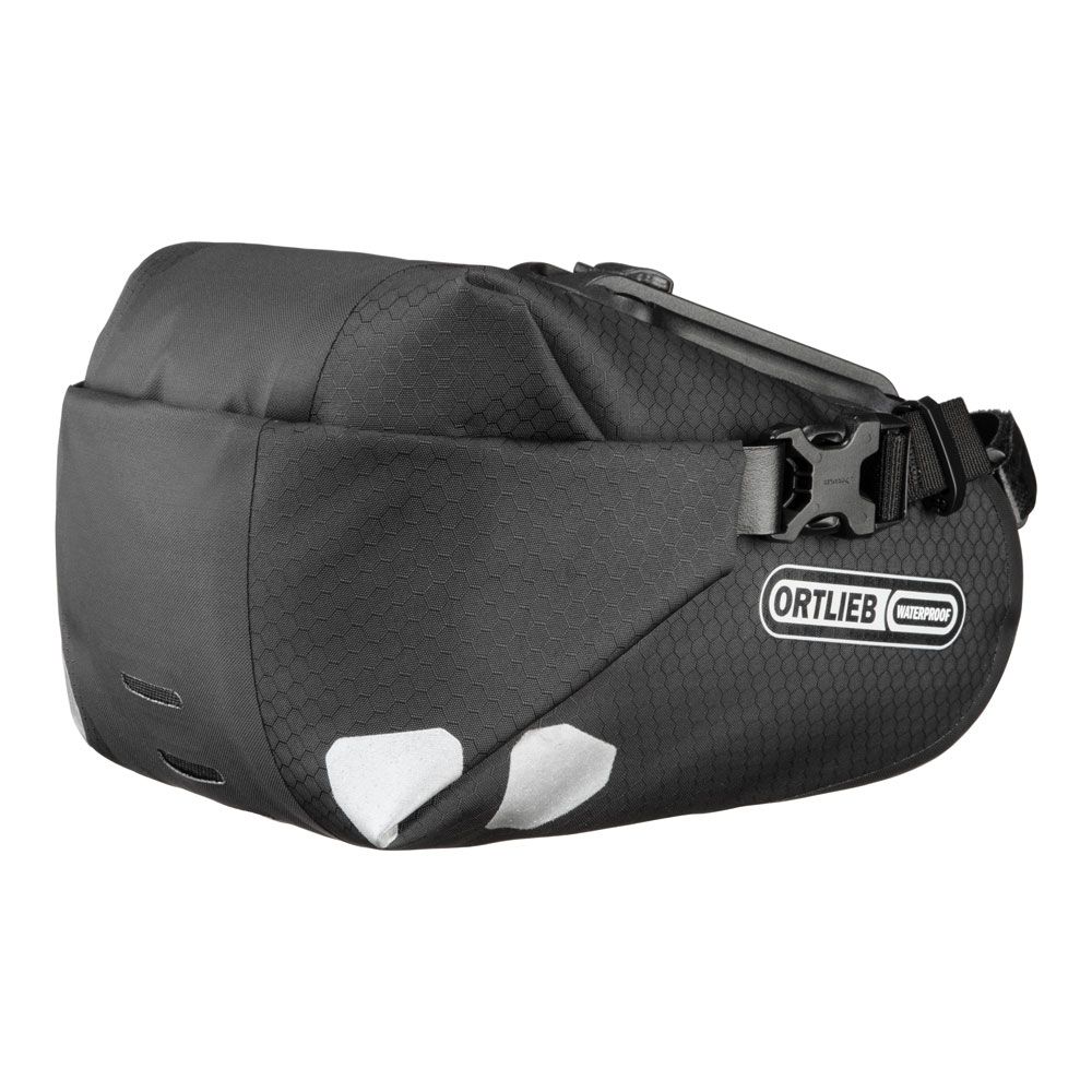 Ortlieb Two Sadeltaske - 1,6 Liter - Mat Sort