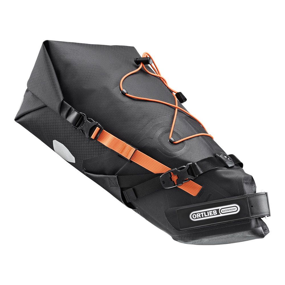 Ortlieb Seat-Pack - Bike Packing Sadeltaske - 11 Liter - Mat Sort