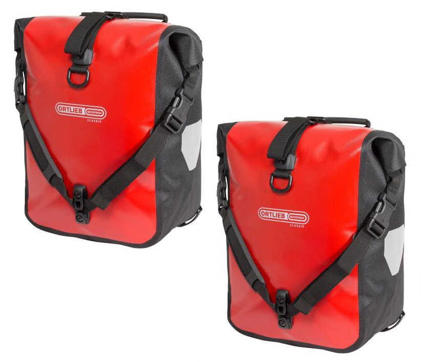 Ortlieb - Sport-Roller Classic - Rød 2 x 12,5 liter