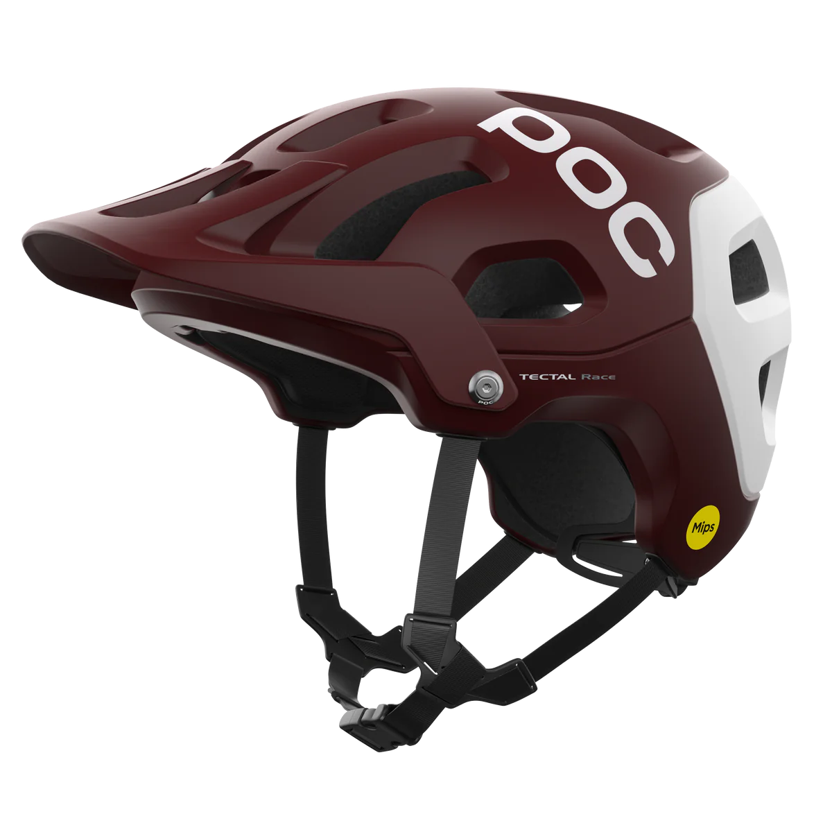 POC Tectal Race MIPS Garnet Red Hydrogen White Matt 51-54 cm