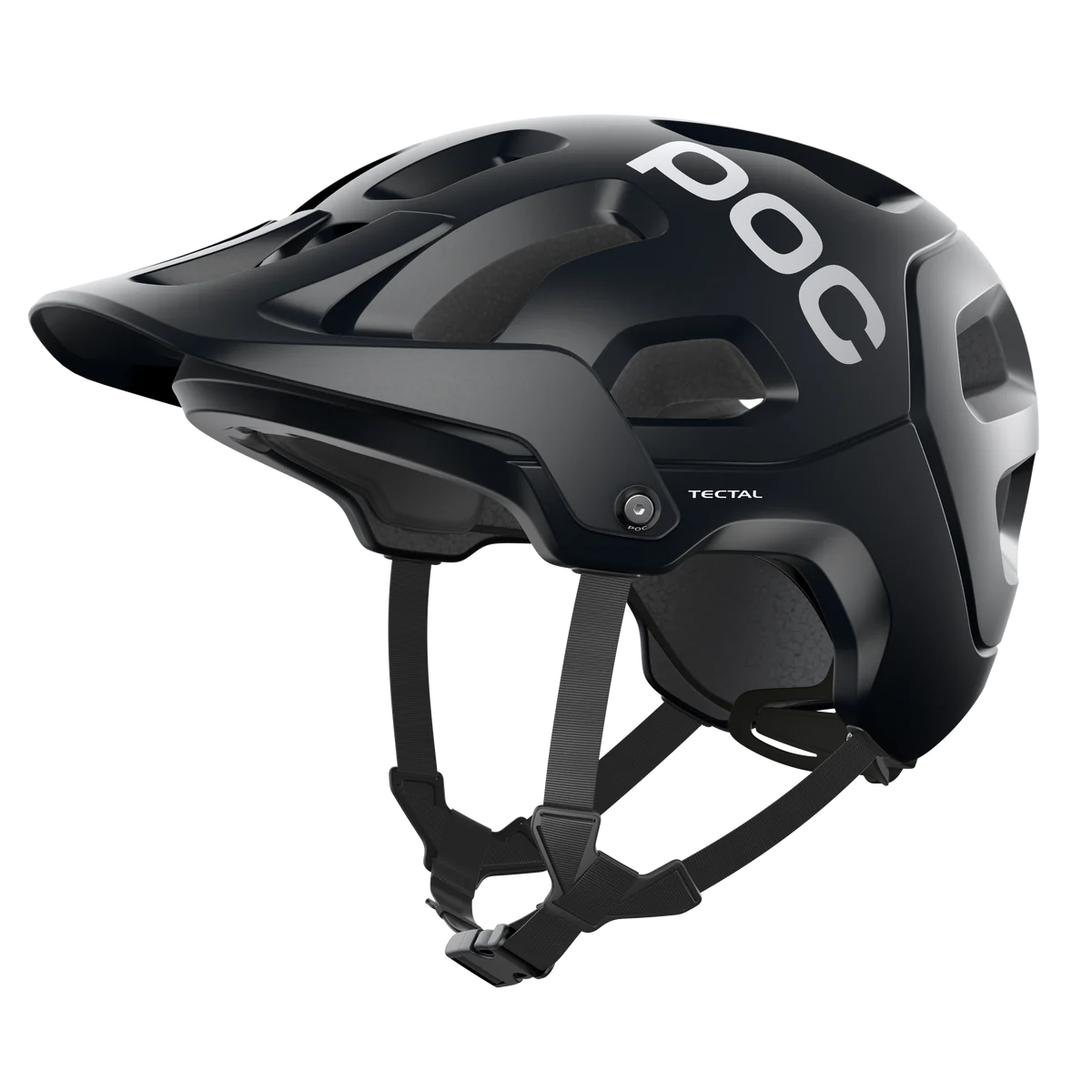 POC Tectal Cykelhjelm - Uranium Black Matt - Str. 59-62 cm