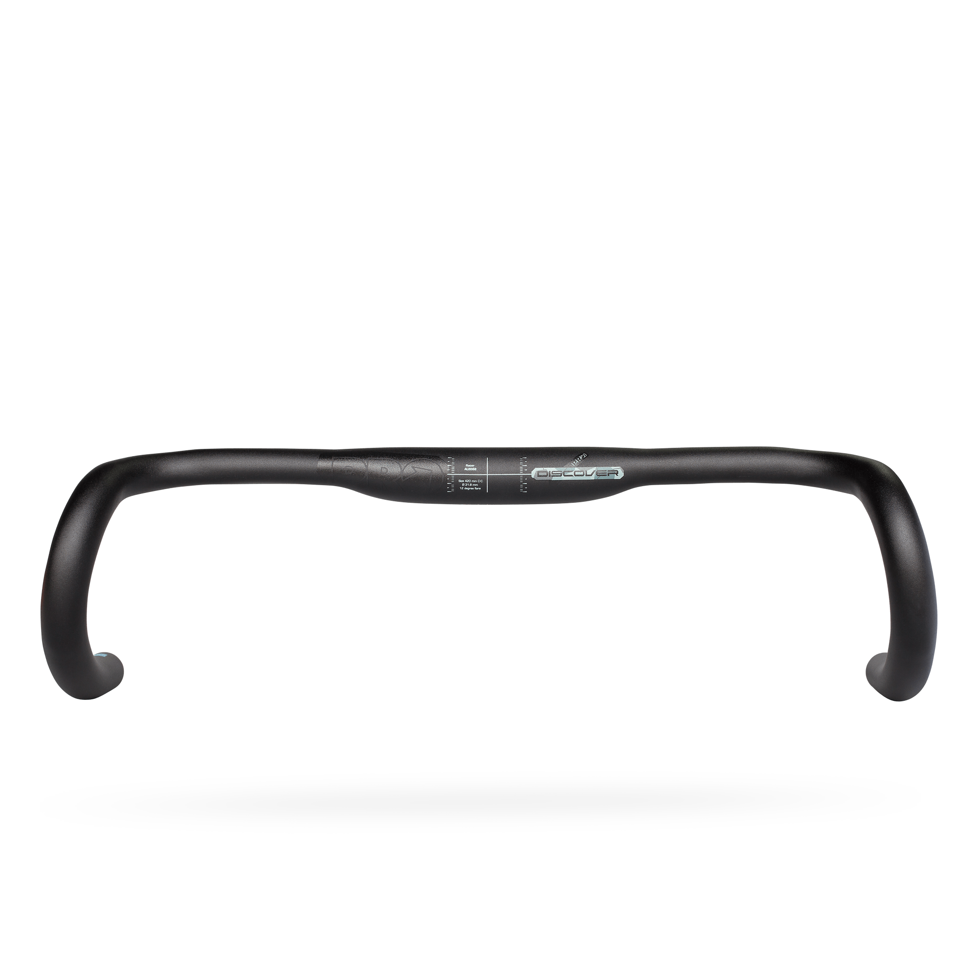 PRO PLT Discover - Gravel styr - 12 grader sweep - 42cm - 31,8 mm Sort