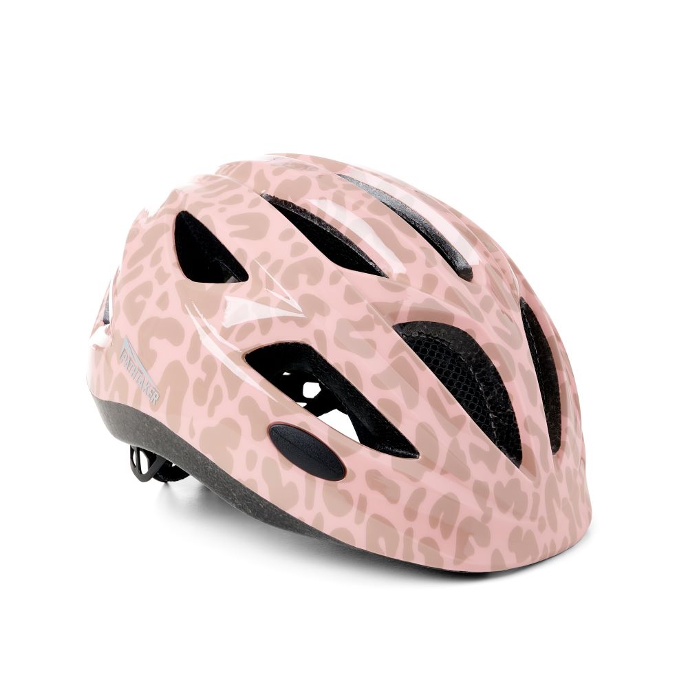 Pathtaker Lucky - Børnecykelhjelm - Leopard - Str. 46-51 cm
