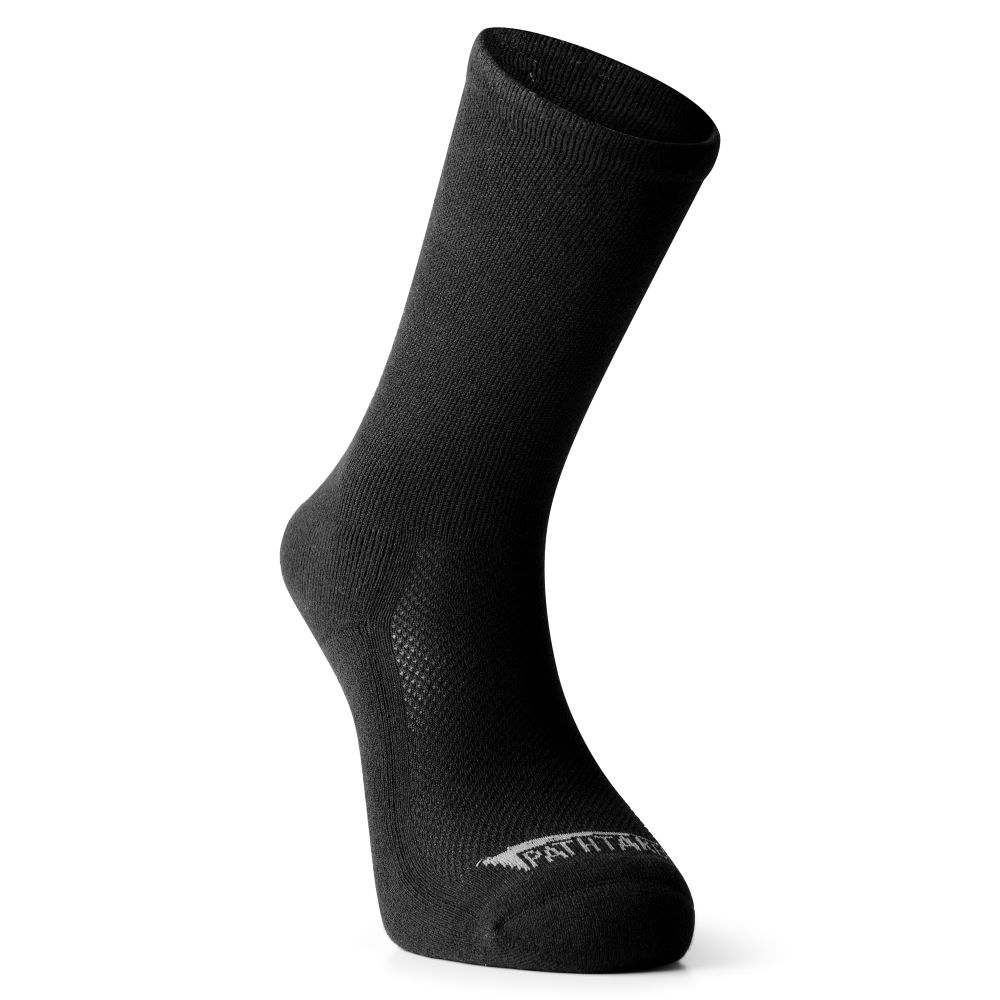 Pathtaker Wool - Cykelstrømper - Sort - Str. 39-40