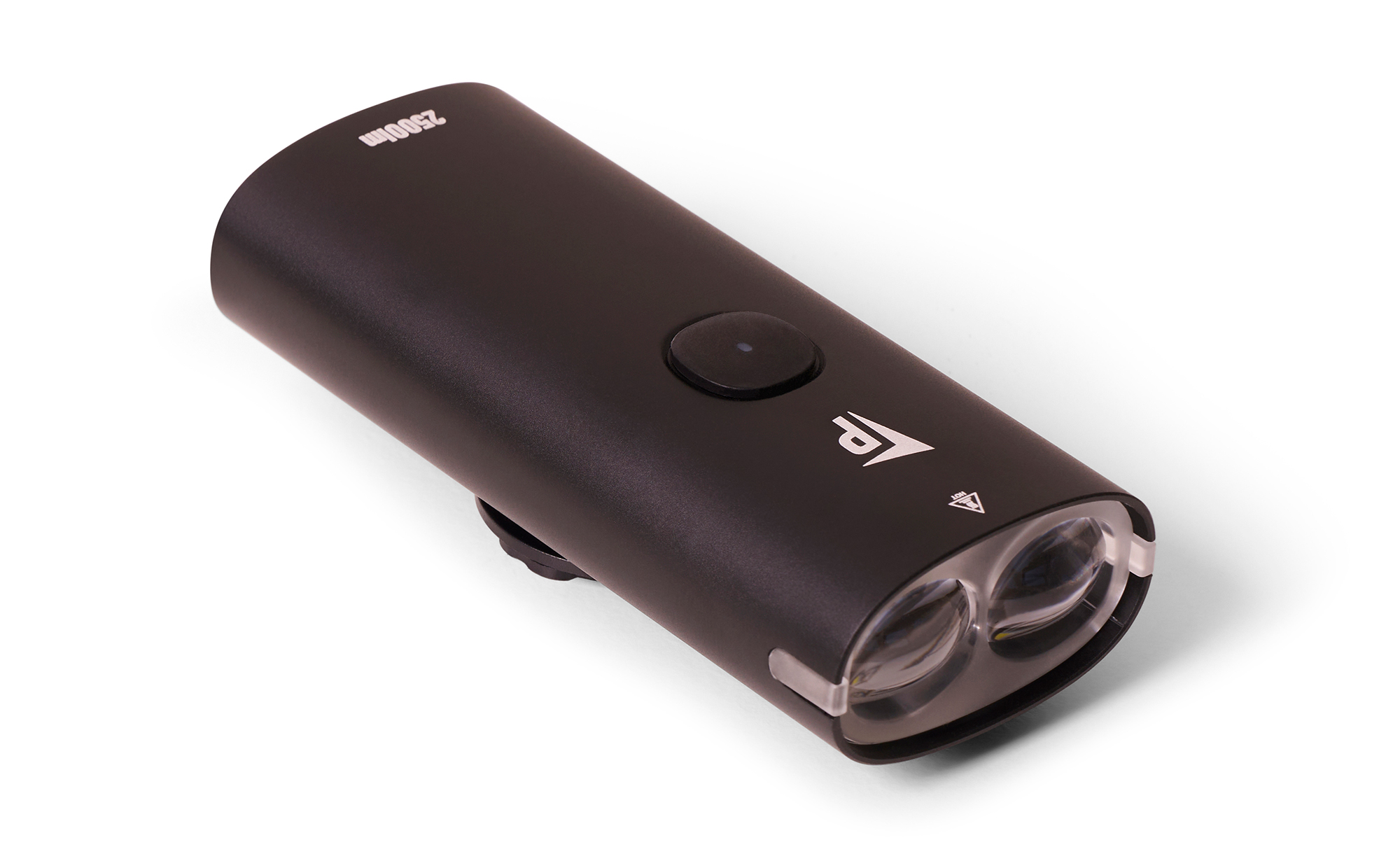 Pathtaker forlygte med 2500 lumen genopladelig - med lygteholder og beslag til Garmin