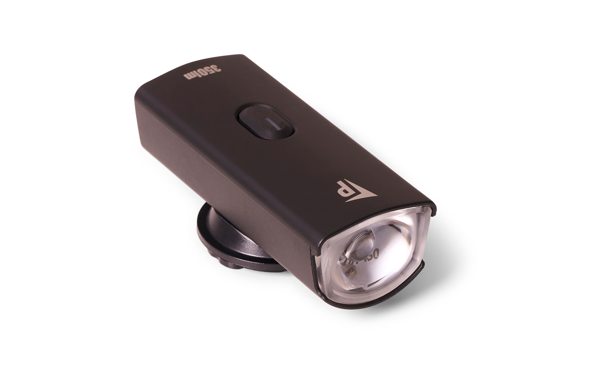 Pathtaker forlygte med 350 lumen genopladelig - med lygteholder og beslag til Garmin
