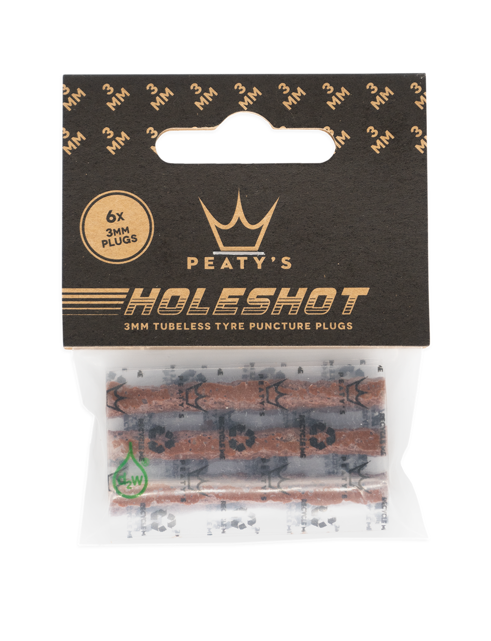 Peaty's Holeshot Tubeless Plugger Pack (6 stk. 3.0mm)