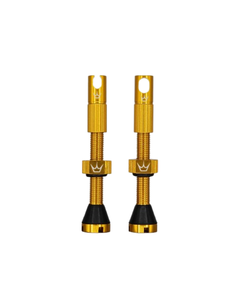 Peaty's x ChrisKing Tubeless Valves 42mm - Gold
