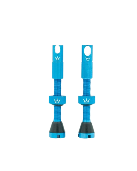Peaty's x ChrisKing Tubeless Valves 42mm - Turquoise