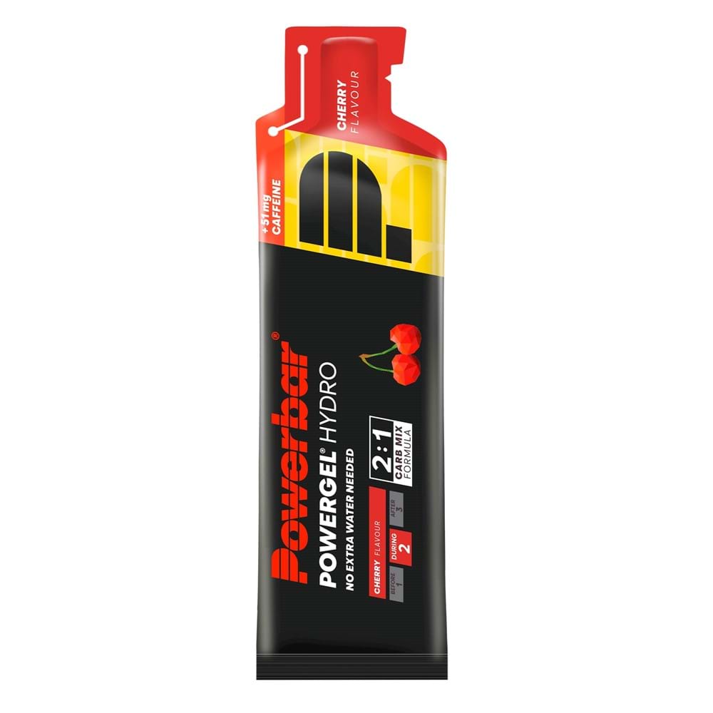 Powerbar Powergel Hydro 67 ml koffeinholdige kirsebær.