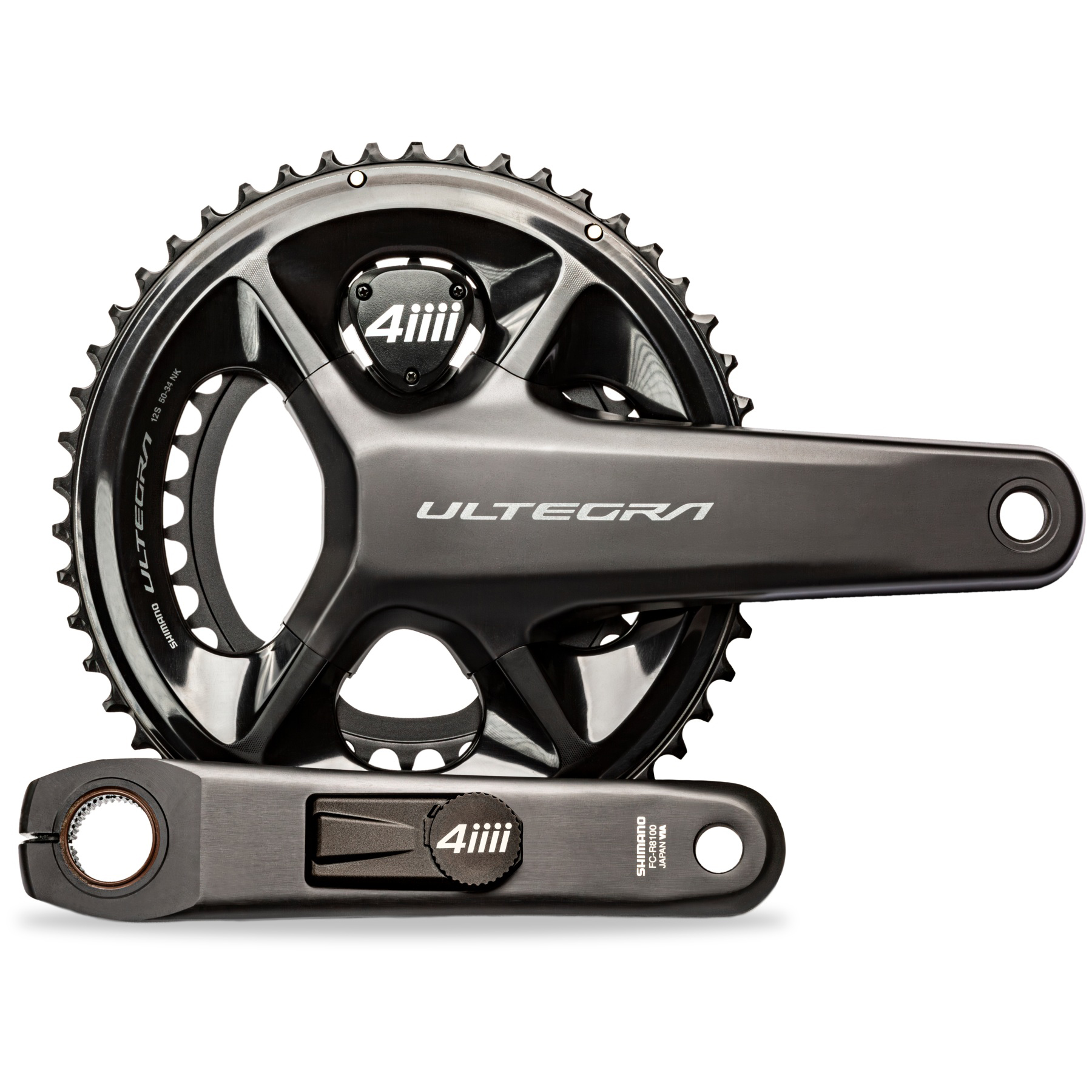 4iiii Powermeter R8100 3+ PRO Dual Side 52-36T 165mm Ultegra Wattmåler