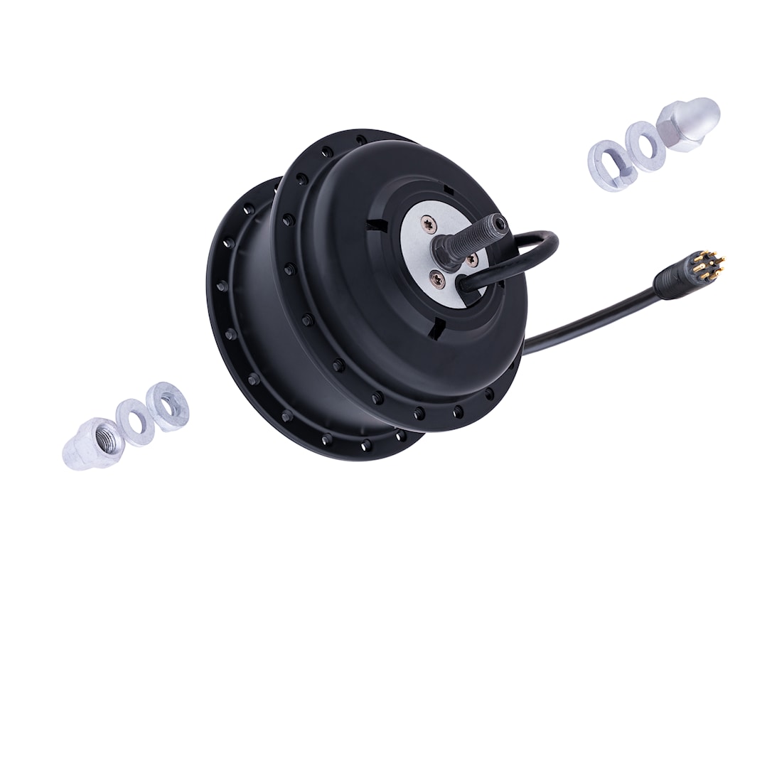 Promovec motor, front 250W 28" 36V 200mm S03