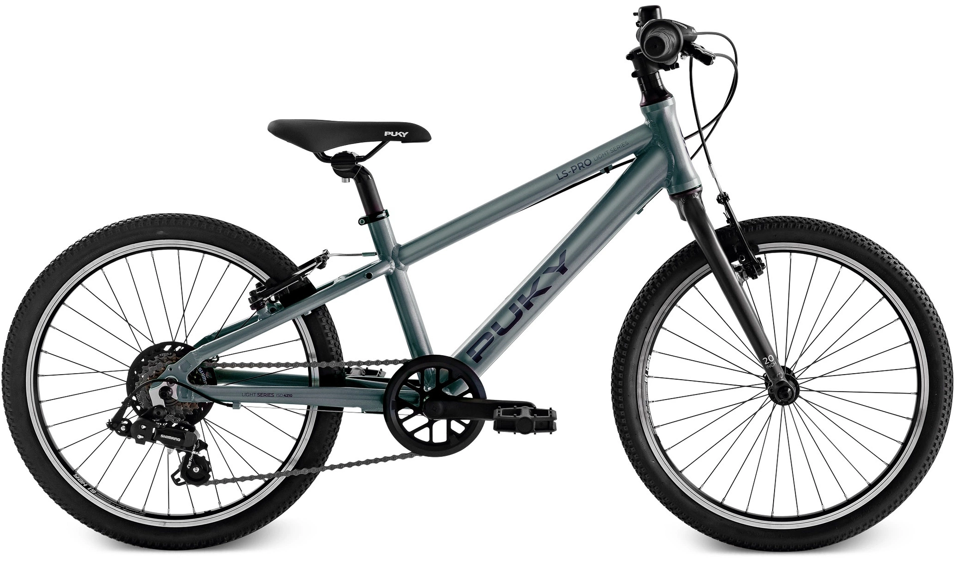 Puky LS-Pro 20-7 alu. børnecykel grå/anthrazhit