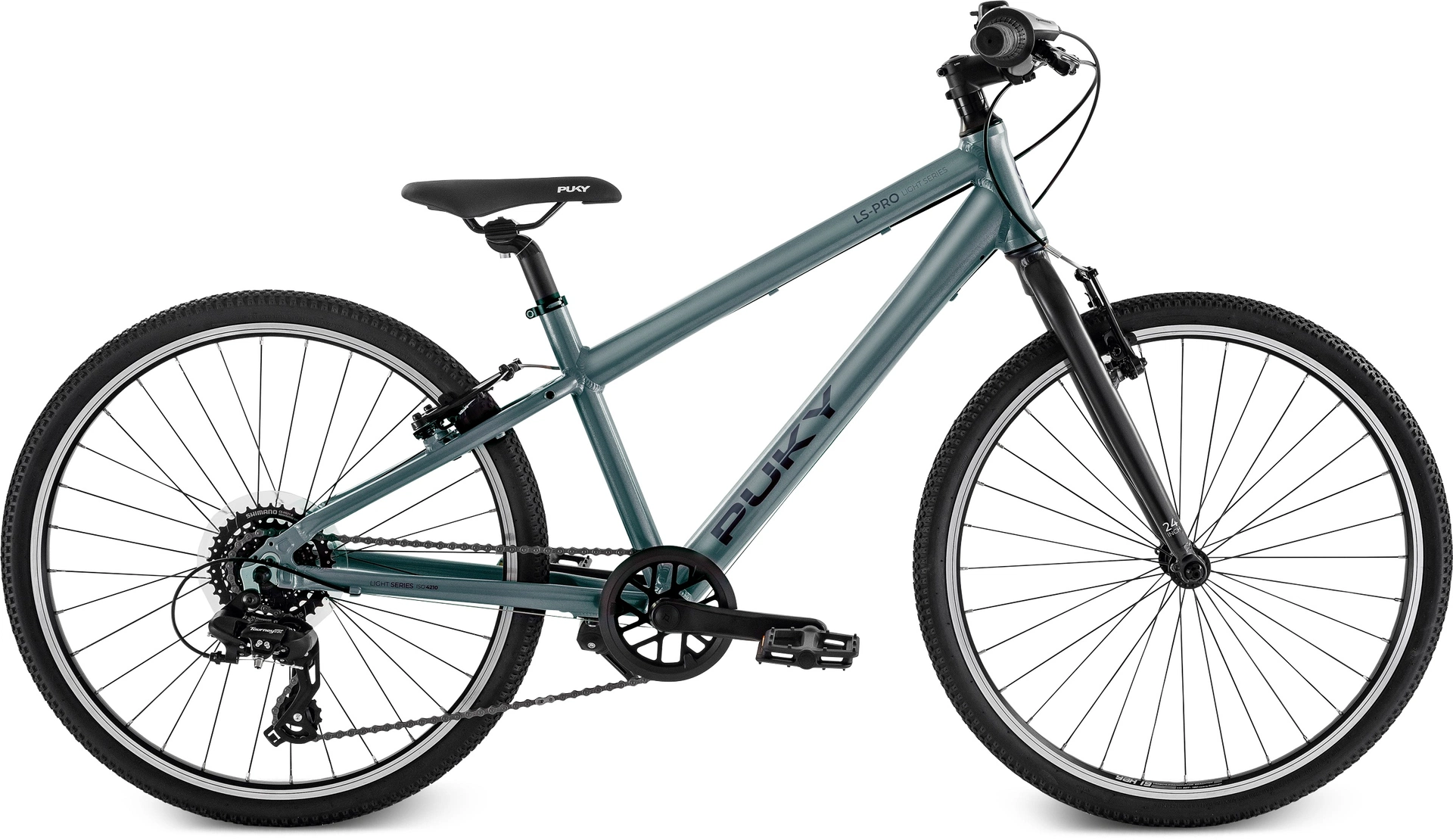 Puky - LS Pro 24-8 - Børnecykel fra 8 år - Grå