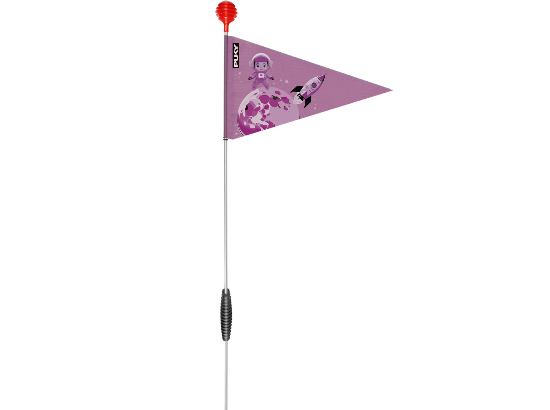 Puky Sikkerhedsflag til børnecykler - Perky Lilla