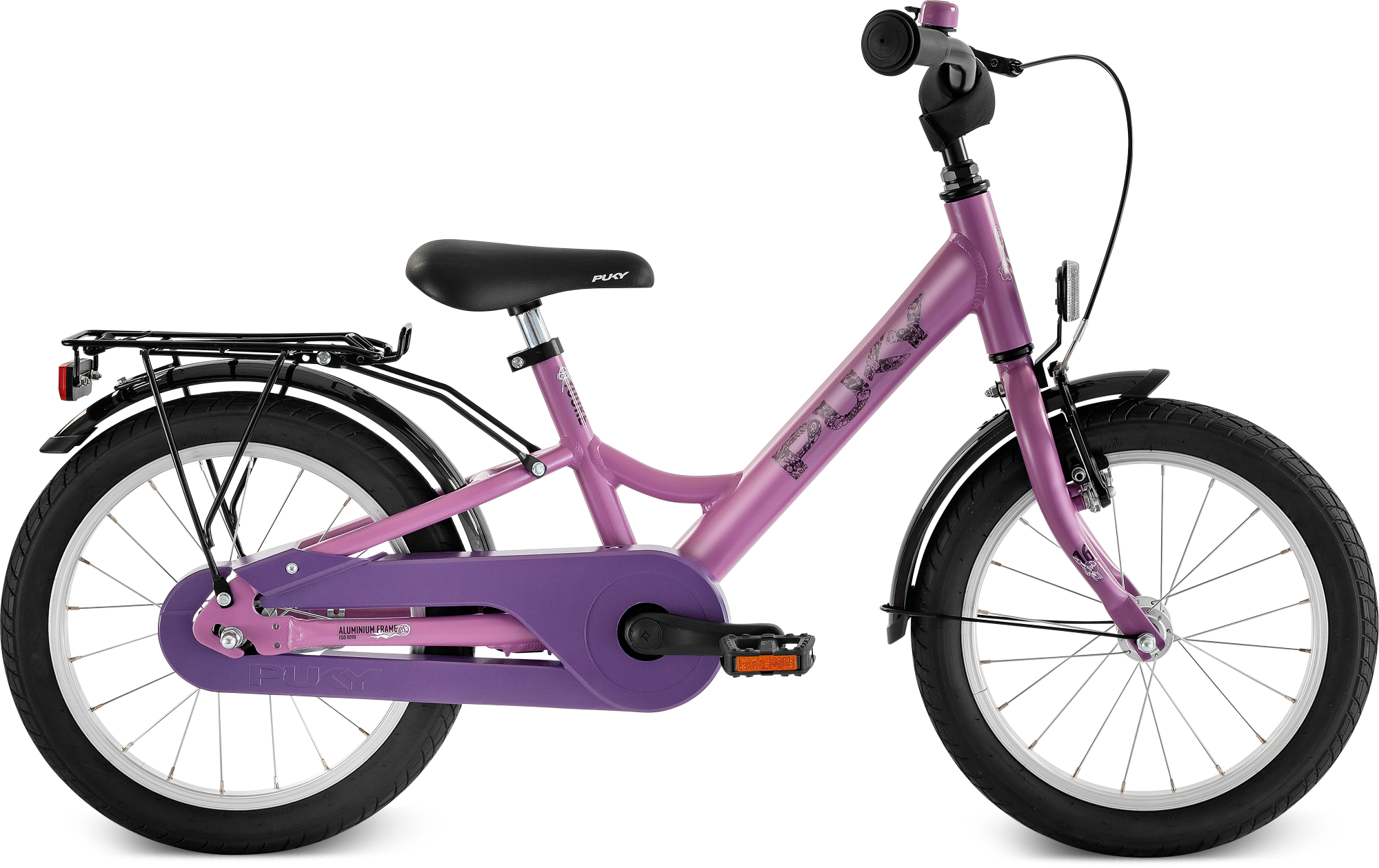 Puky - Youke 16 - Børnecykel fra 4 år - Perky purple