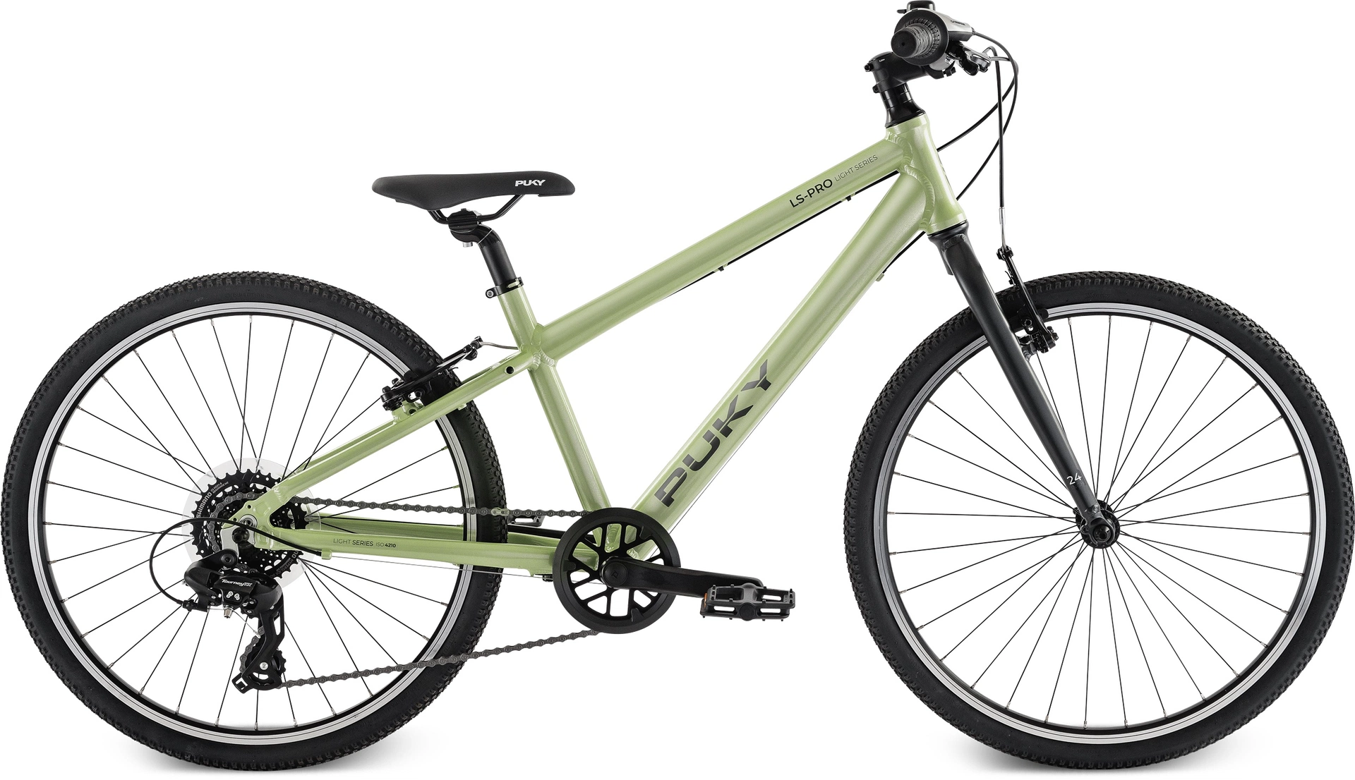 Puky - LS Pro 24-8 - Børnecykel fra 8 år - Grøn