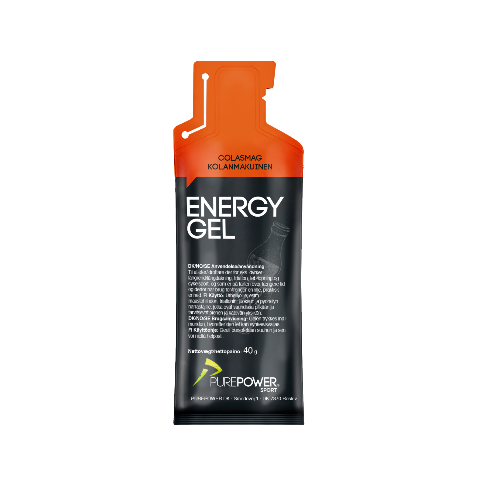 Purepower Energy Gel - Cola - 40 gram