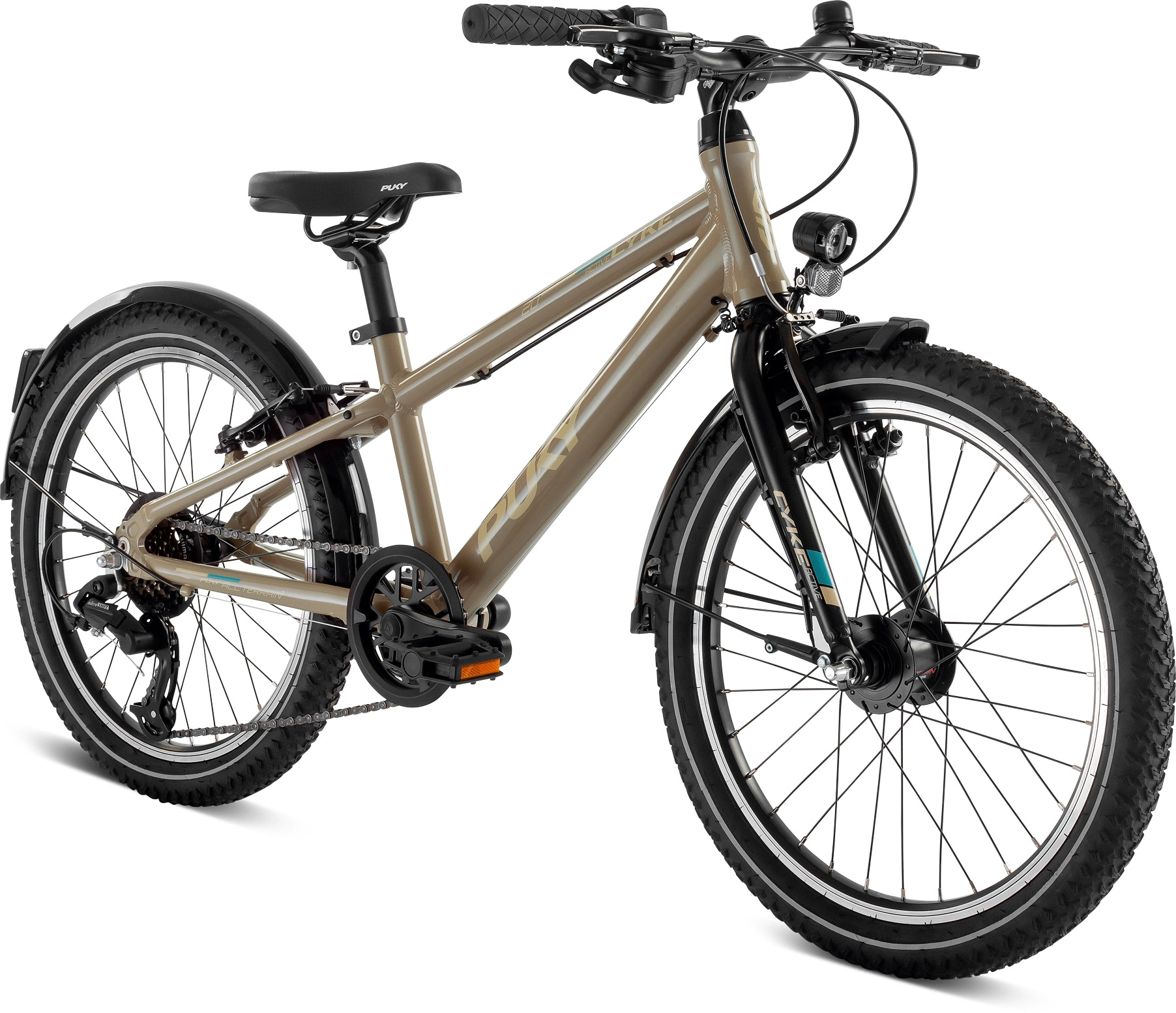 Refurbished1 - Puky Cykel 20-7 Active alu. børnecykel sand/sort