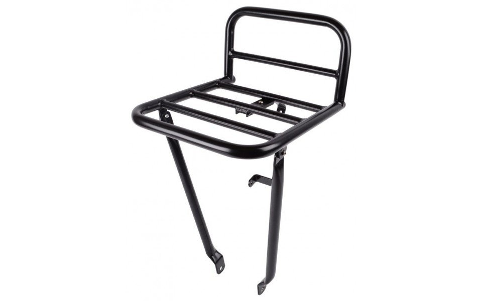 Refurbished -Atran Velo Cargo Jumbo frontlad frontbagagebærer 26-28" sort