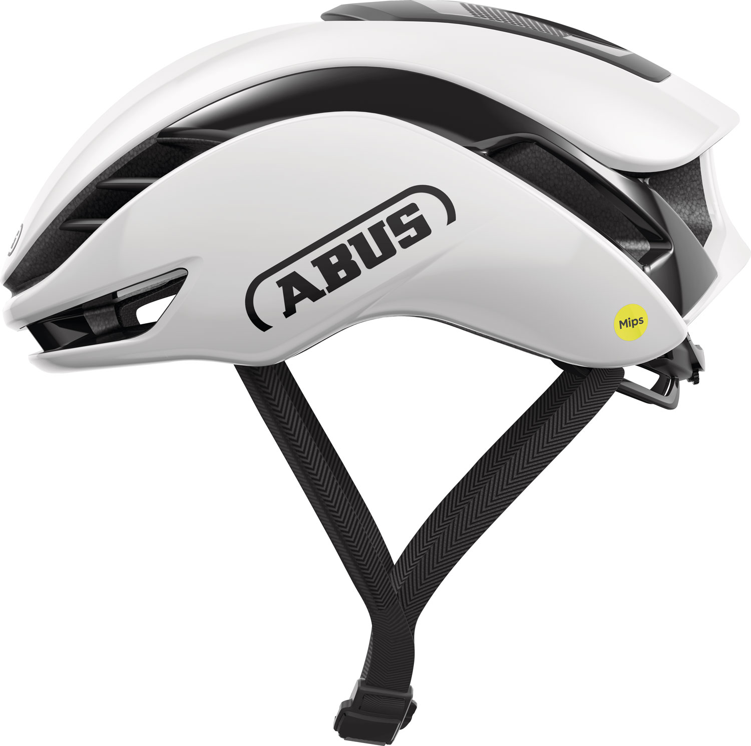 Refurbished - ABUS Gamechanger 2.0 MIPS cykelhjelm Shiny White str.54-58cm