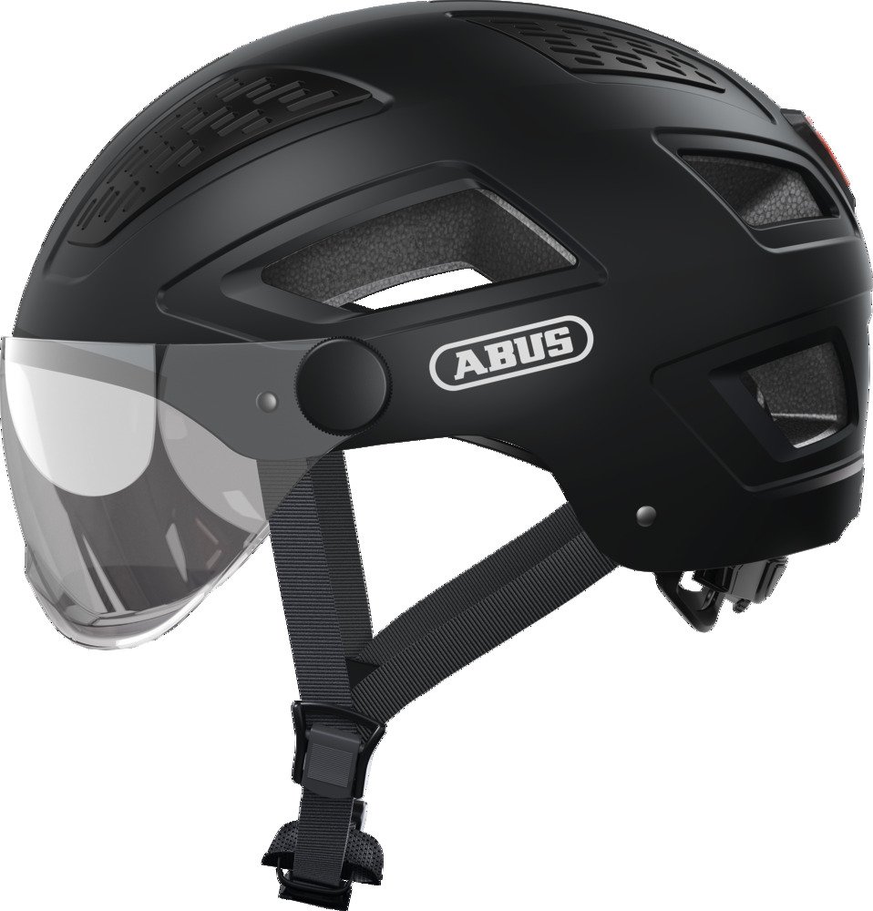 Refurbished - ABUS Hyban 2.0 ACE cykelhjelm LED sort