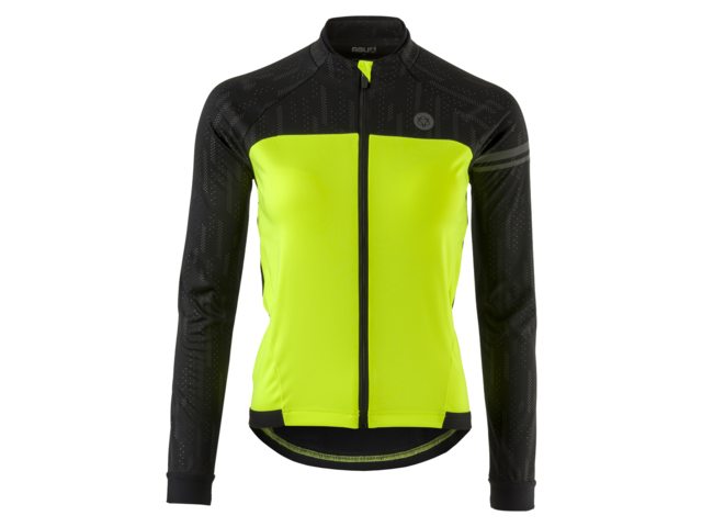 Refurbished - AGU Winter Hivis Jakke Sort/Gul med Refleks til Kvinder