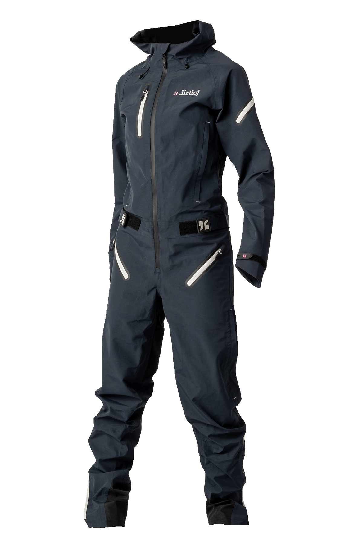 Refurbished - Dirtlej Dirtsuit Core Edition heldragt med lange ben til kvinder mørkeblå - Str. Small