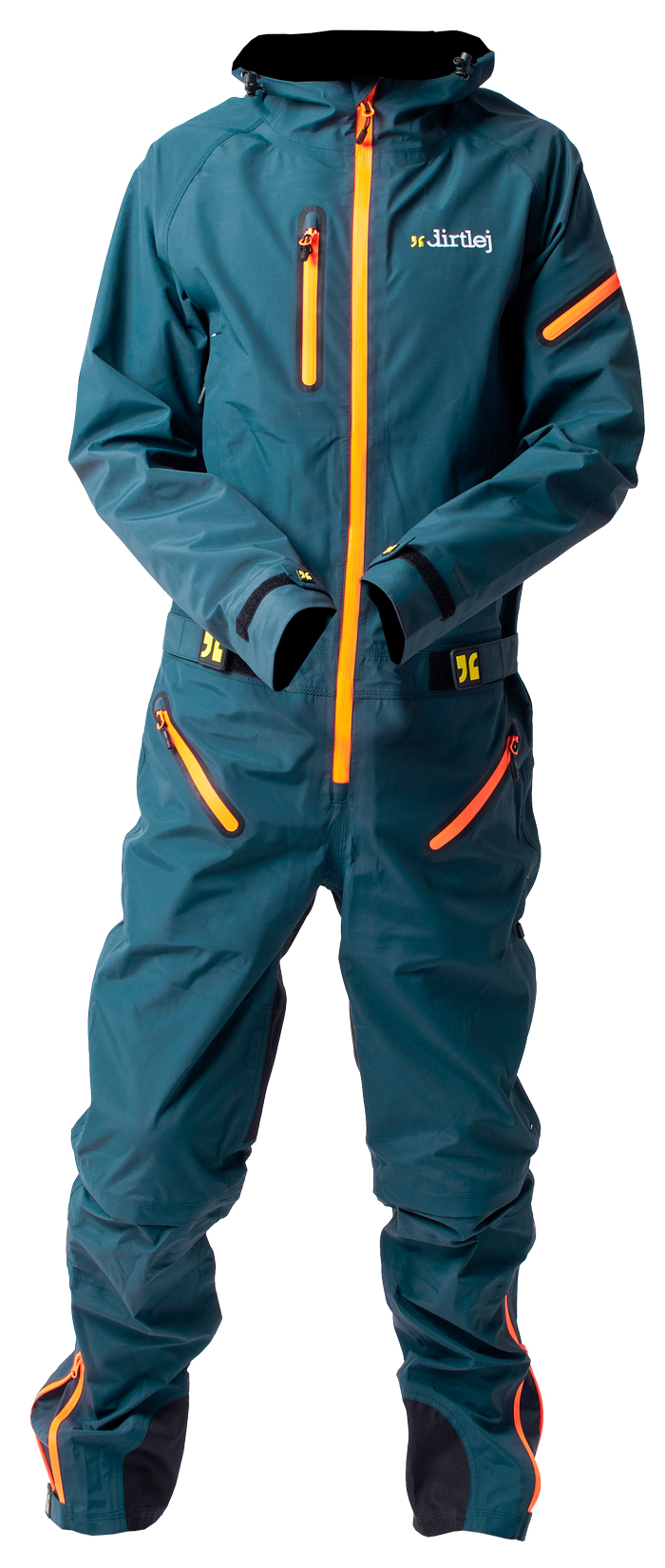 Refurbished - Dirtlej Dirtsuit Core Edition heldragt med lange ben mørkeblå - Str. M