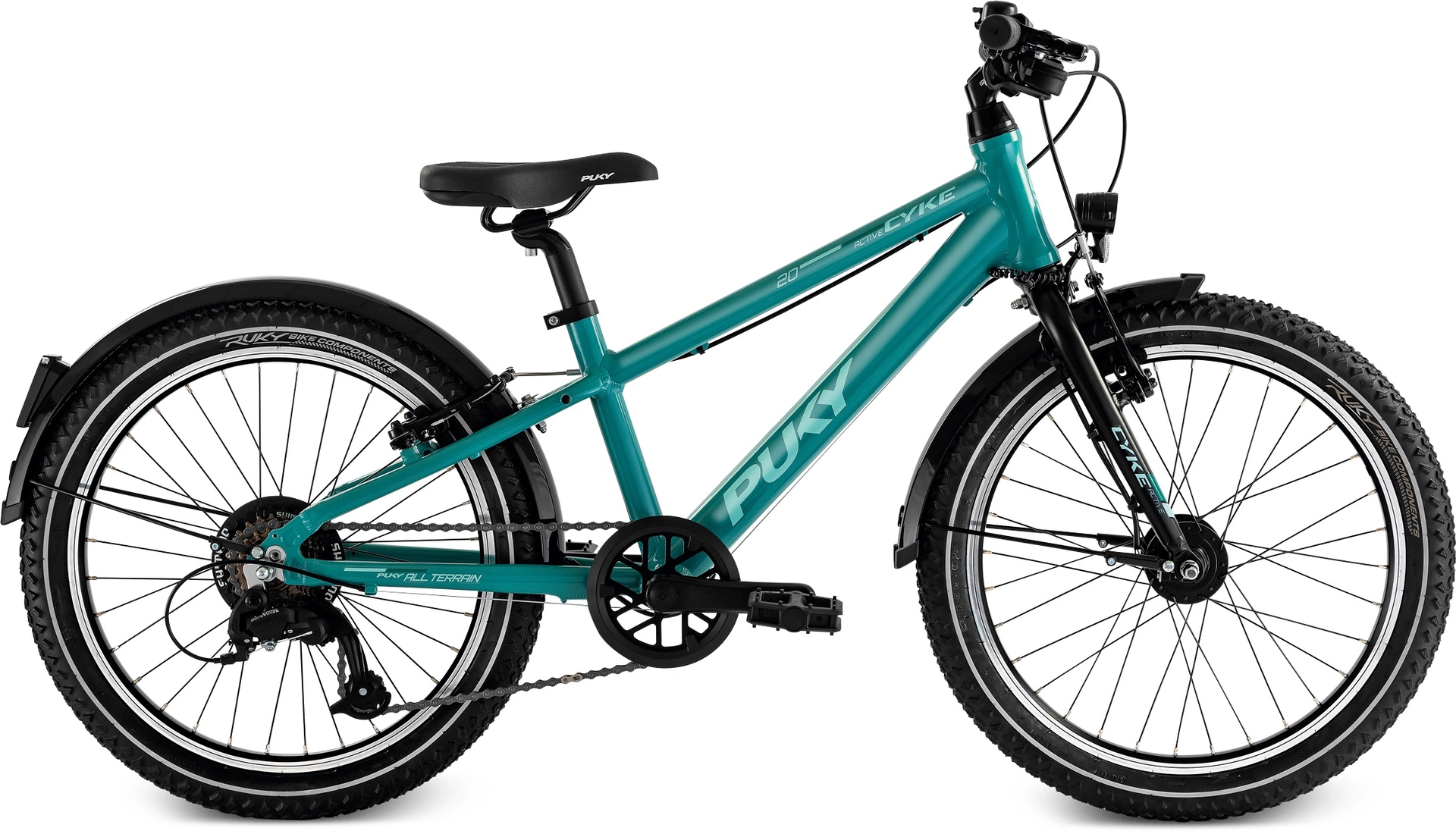 Refurbished - Puky Cyke 20-7 Active alu. børnecykel turkis/sort