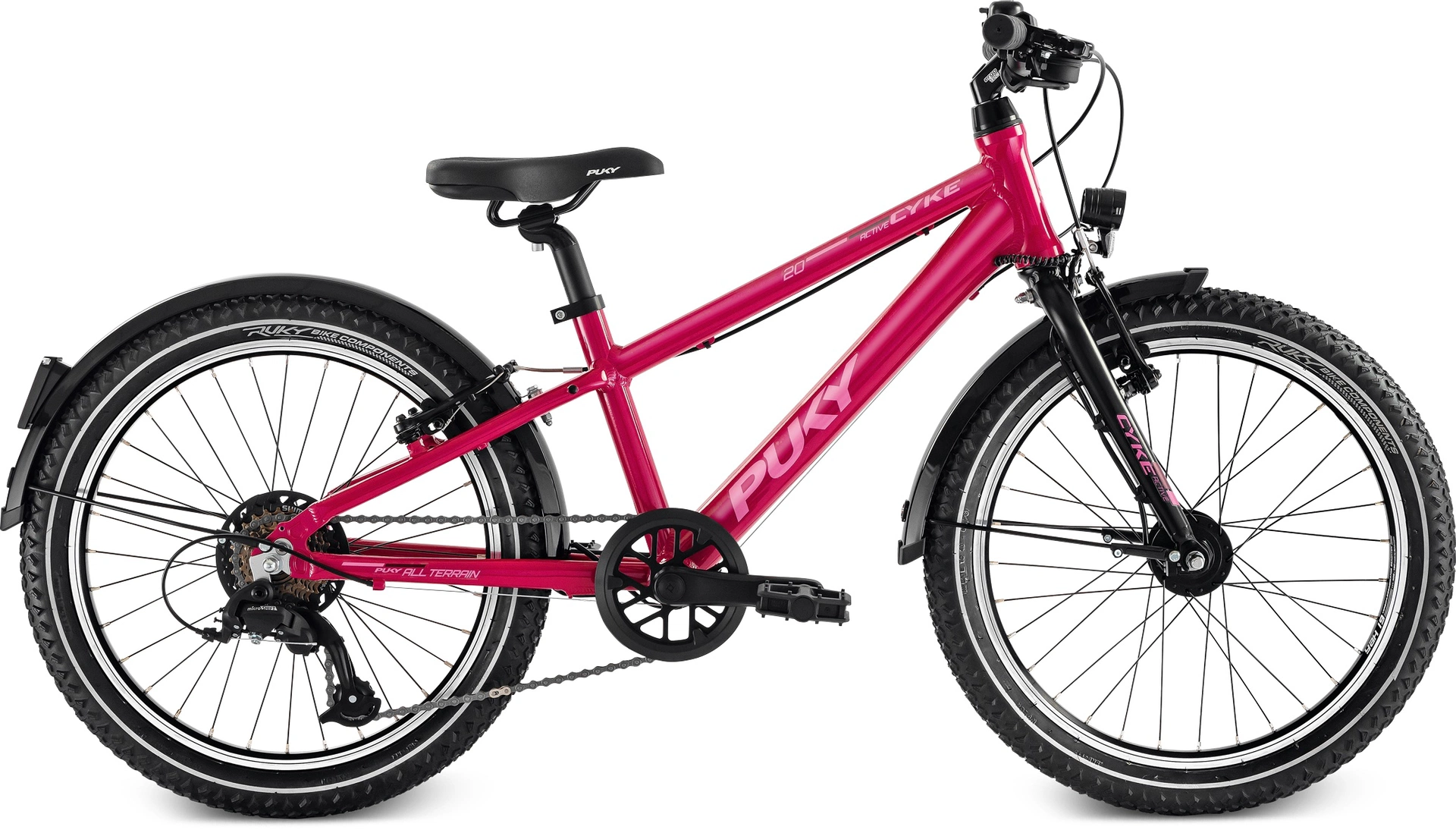 Refurbished - Puky Cyke 20-7 Active alu. børnecykel berry/black