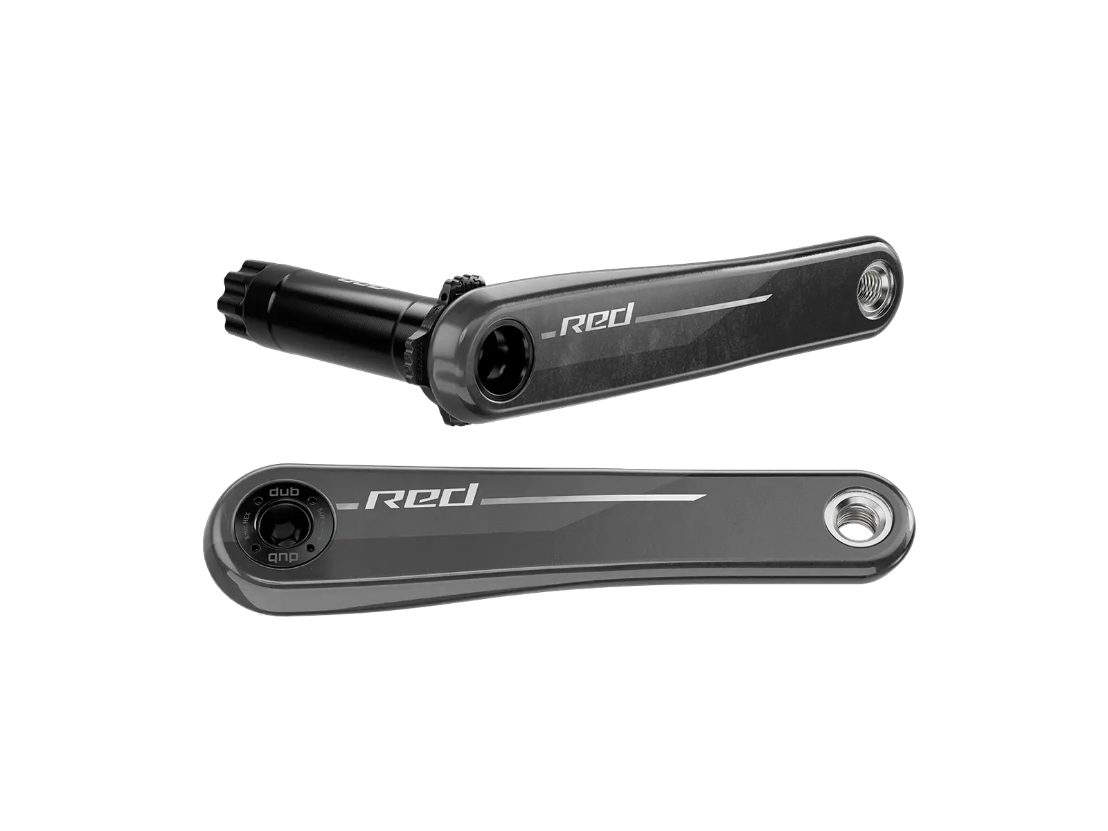 Refurbished - SRAM RED AXS E1 DUB kranksæt uden klinger 170 mm