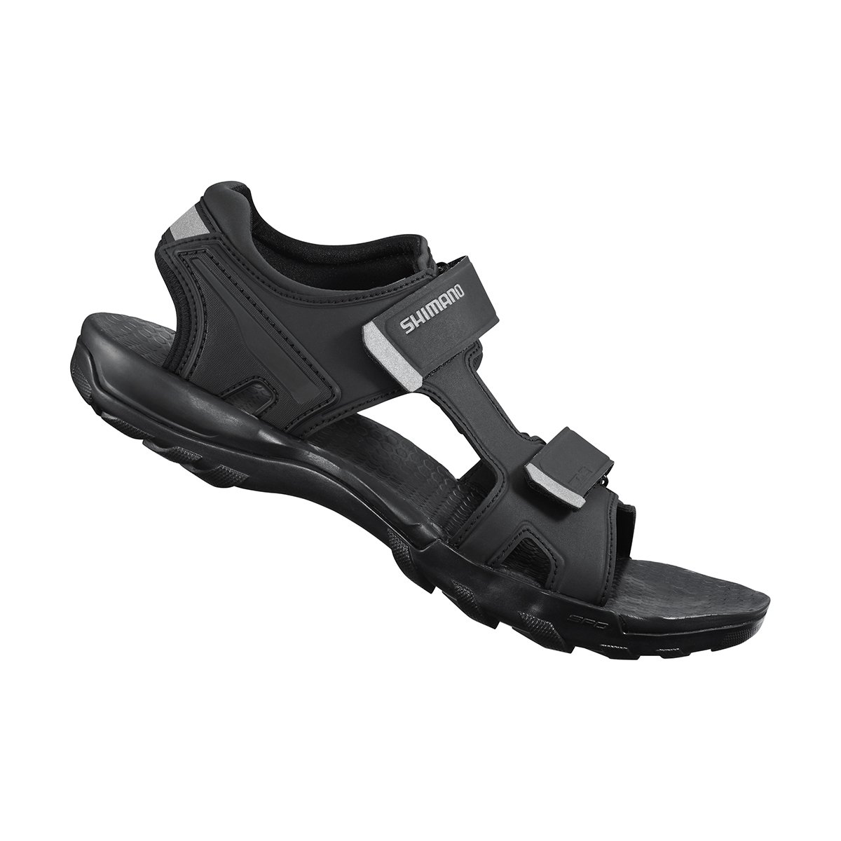 Refurbished - Shimano SD501 cykelsandaler Sort Str. 45