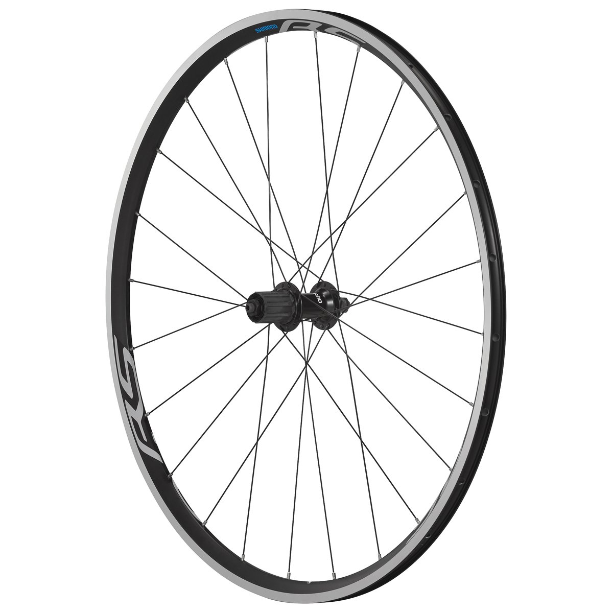 Refurbished - Shimano baghjul model WH-RS100 Fælgbredden er 23,2mm. Fælghøjden er 24mm.