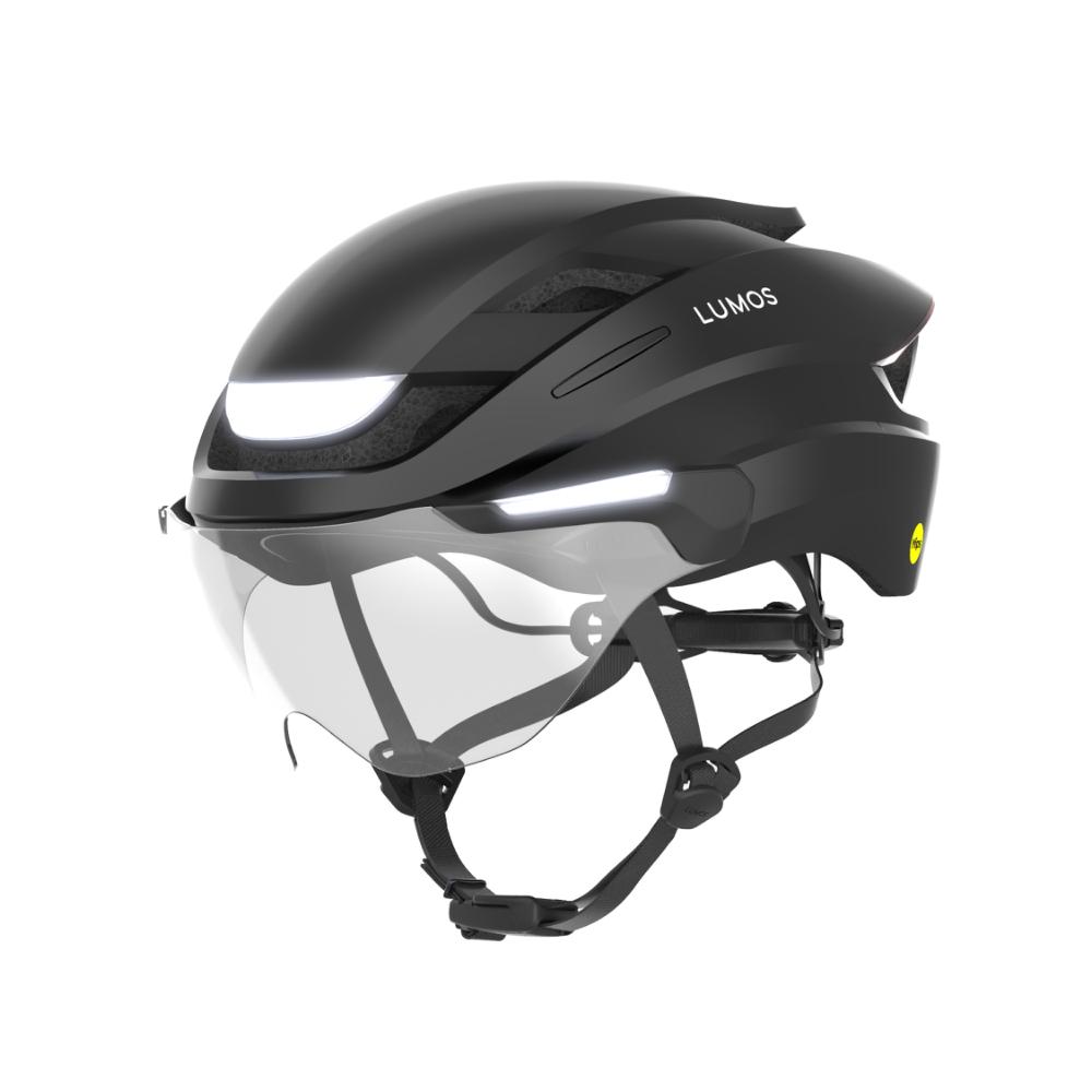 Refurbished - Lumos Ultra E-bike hjelm Onxy Black MIPS M/L 54-61 cm.