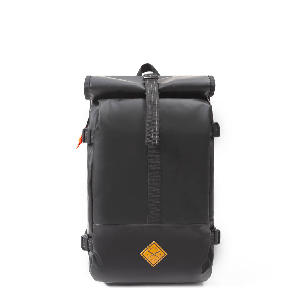 Restrap Rolltop Rygsæk, 22 Liter, Sort