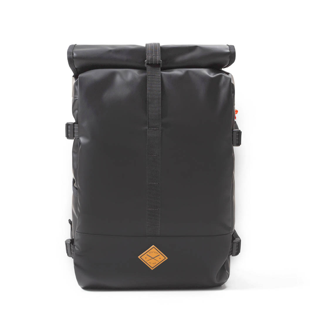 Restrap Rolltop Rygsæk, 40 Liter, Sort