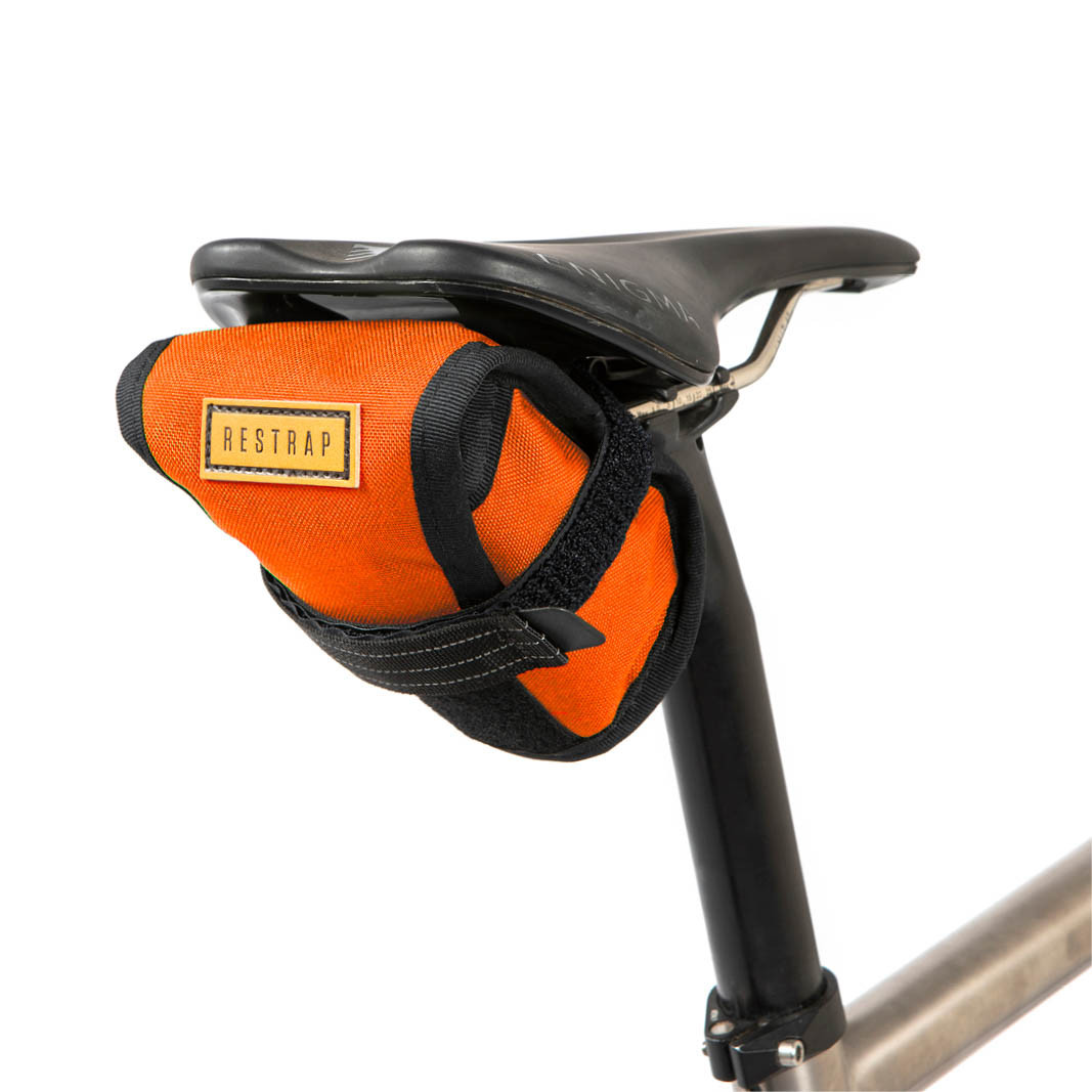 Restrap Sadeltaske, 0,6 Liter, Orange
