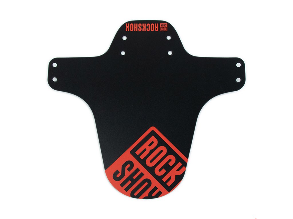 RockShox Mudguard til Rock Shox forgafler Sort/ Ild Rød